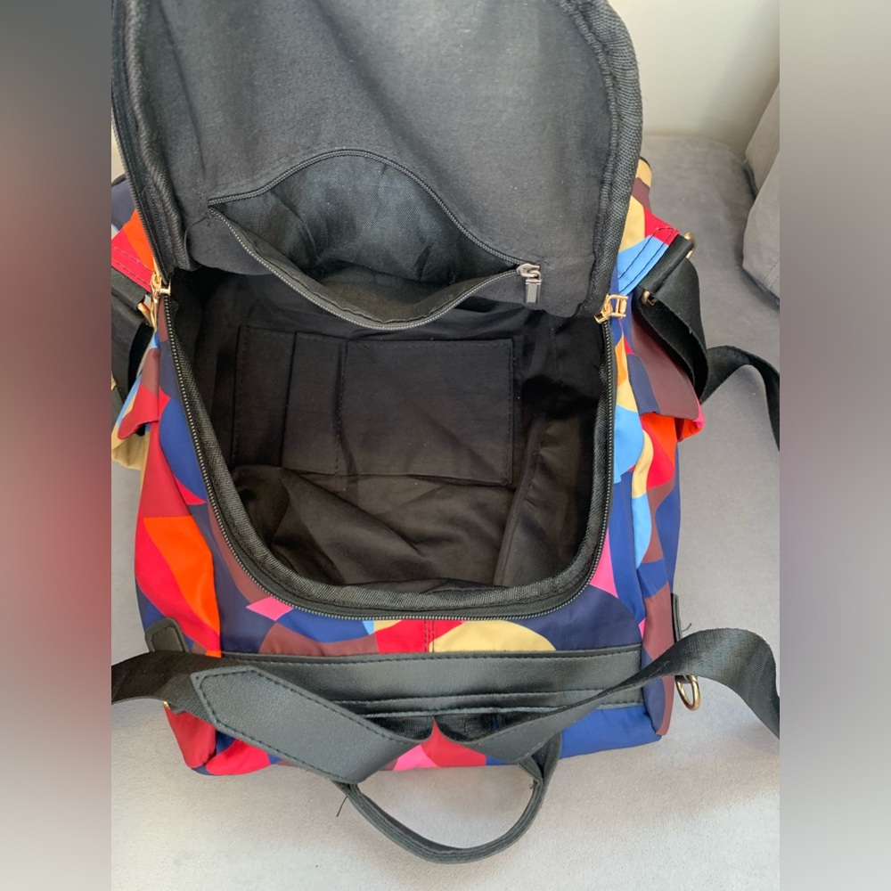Multicoloured spacious backpack - Picture 4 of 4